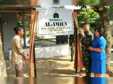 Satdik 1 Tanjung Uban Gelar Bakti Sosial di Kampung Kenanga Lancang Kuning