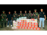 Satgas Yonarmed 12 Kostrad Gagalkan Penyelundupan 50 Krat Minuman Ilegal di Perbatasan RI–Timor Leste
