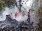 Satu Rumah Terbakar di Pondok Sayur, Warga Tak Bisa Menolong