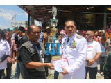 ﻿Semarak HUT ke-80 RI, Tornado’s Club Tarutung Meriahkan Pesta Rakyat Bersama Bupati Taput
