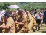 Semarak Roadshow Kemerdekaan Taput: Wabup Ajak Masyarakat Satukan Langkah, Kobarkan Semangat HUT RI