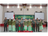 Sertijab & Pelepasan Personel di Kodim 0207/Simalungun