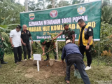 Sinergi Hijau di Mekar Sari Raya: TNI, Perbakin, dan Warga Tanam 1.000 Pohon