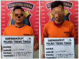 Solar Subsidi Disedot Diam-Diam! Sat Reskrim Polres Tebing Tinggi Ringkus Dua Pelaku Beserta Belasan Jerigen