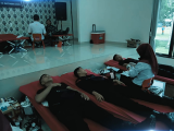 Solidaritas TNI-Polri dalam Aksi Kemanusiaan: Brimob Polda Sumut Ikut Donor Darah di Mako Yonko 469 Korpasgat