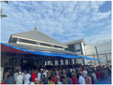Suasana Penuh Khidmat, WBP Lapas Pemuda Langkat Laksanakan Sholat Idul Fitri 1446 H