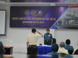 TNI Menggelar Kursus Administrasi Kepegawaian PNS TNI AL angkatan ke-16