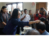 Upa - Upa dan Pemberian Bantuan untuk Korban Puting Beliung di Tarutung, Bupati Peduli Warga Tapanuli Utara