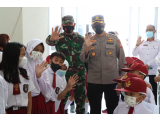 Vaksinasi Anak Dimulai, Kapolres Simalungun Minta Dukungan Orang Tua