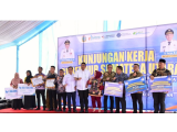 Wabup Tapteng Hadiri Penyerahan Kartu BPJS Ketenagakerjaan untuk 17.589 Pekerja Rentan di Sumut