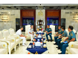Wakasal, Laksamana Madya TNI Erwin S. Aldedharma, Sambut kunjungan Atase Pertahanan Spanyol