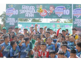 Wakil Bupati Dairi, Wahyu Daniel Sagala, Resmi Membuka "Gebyar Sepak Bola Anak Putra Kalang Cup ke-10 Tahun 2025"