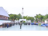 Wakil Bupati Tapteng Hadiri Ziarah Nasional Peringatan HUT ke-80 TNI di TMP Simare-mare Sibolga