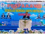 Wakil Ketua DPRD Siantar Frengki Boy Saragih: Pesparawi Sekolah Minggu GKPS ﻿Wadah Salurkan Bakat