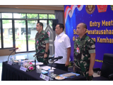 Wamenhan Donny Ermawan Pimpin Entry Meeting Satgas Pengelolaan BMN 2025 di Jakarta