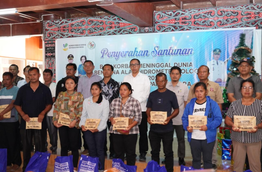 23 Warga Taput Jadi Korban Bencana 2025, Bupati Serahkan Santunan Rp15 Juta per Ahli Waris
