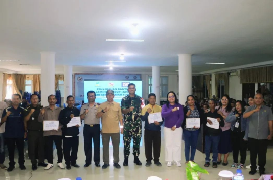 434 KK Korban Bencana di Taput Terima Bantuan Jadup Rp2,16 Miliar dari Kemensos