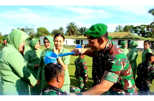 46 Prajurit Kodim 0207/Simalungun Naik Pangkat, Dandim: Ini Amanah yang Harus Dipertanggungjawabkan