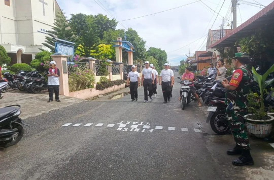 Acara lomba Parheheon Ama , HKBP Batu Onom (foto: Pendim0207/Sml)