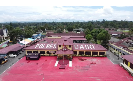 Mako Polres Dairi. (foto : Humas Polres Dairi)