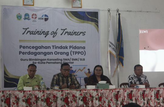 Ancaman TPPO Mengintai Pelajar, Guru BK Pematangsiantar Diperkuat Lewat Pelatihan Khusus