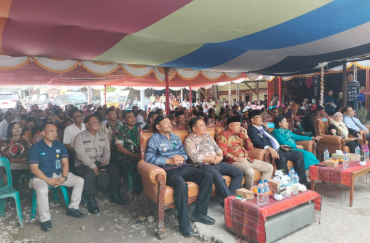 Babinsa Koramil 03/Parongil Hadiri Peresmian KCP Bank Sumut Parongil