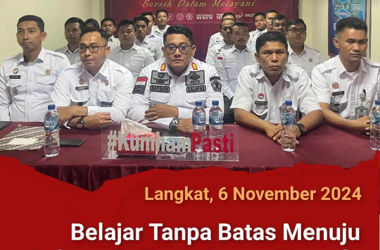 Jajaran Lapas Pemuda Langkat ikuti webinar nasional secara virtual