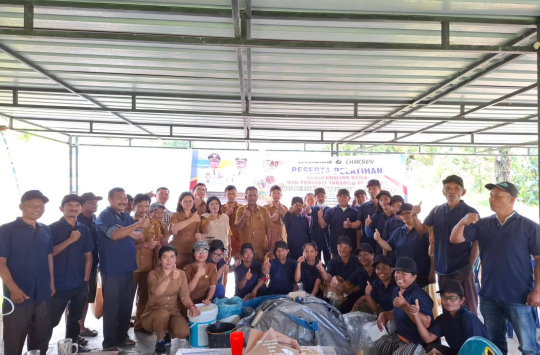 Pelatihan  oleh UPTD Laboratorium dan POPT Dinas Pertanian Taput.
