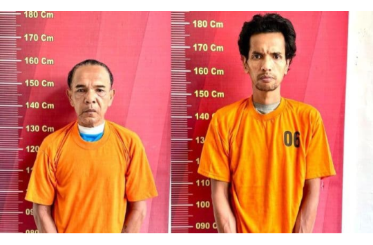 Bongkar Rumah Warga di Medan Area, Dua Pria Paruh Baya Diciduk Polisi
