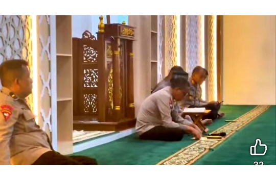 Brimob Polda Sumut Gelar Binrohtal, Perkuat Mental Spiritual dan Profesionalisme Personel