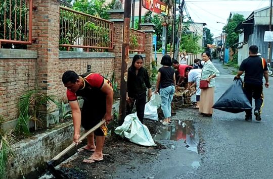 Brimob Polda Sumut Gelar Kurve di Gereja Paroki St. Petrus Medan Timur, Perkuat Kedekatan dengan Masyarakat