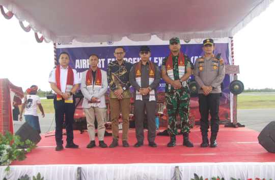 upati Taput, JTP Hutabarat, saat menghadiri kegiatan "Full Scale AAEE" dan ACE" tahun 2025