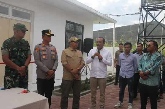 ﻿Bupati Taput Resmikan SPPG Debora di Siborong-borong, Wujudkan Generasi Sehat dan Ekonomi Lokal Tangguh.(Foto:Loksa Situmeang/Kabarnas.id)