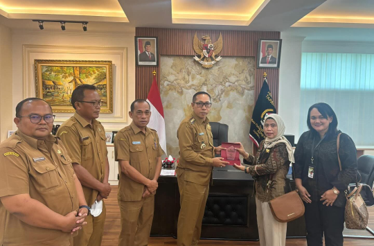 Bupati Taput Sambut Kunjungan Direktur Polbangtan, Dorong Percepatan Perbaikan Irigasi dan Alsintan