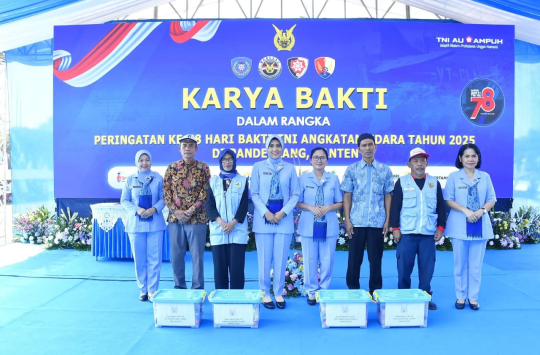 Hari Bakti TNI AU ke-78 di Pandeglang