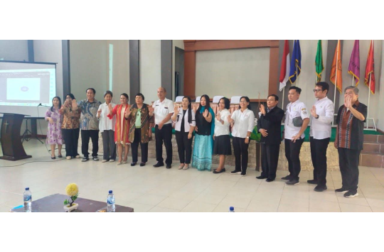 Dinas PKBP3A Kabupaten Taput, saat menggelar sosialisasi pengenalan UPTD PPA di Kampus IAKN Sipoholon.