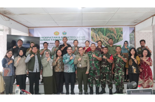 Peserta Rakor LTT di Kantor DPKP  (foto; Diskominfo Dairi)