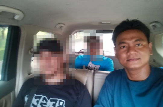 Para pelaku curanmor saat diamankan oleh Satuan Reserse Kriminal (Satreskrim) Polres Cirebon Kota