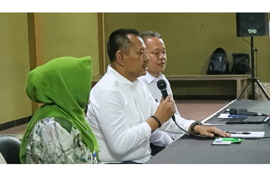 Sosialisasi MBG di Gedung Cakra Jaya (GOR) Desa Boro, Kedungwaru, Tulungagung