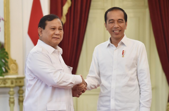 Menteri Pertahanan Prabowo Subianto dan Presiden Joko Widodo. (Foto: Istimewa)