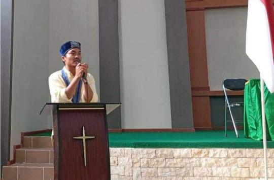 Goklas Nababan, Sekretaris Cabang GMKI Tarutung Masa Bakti 2023-2025.(Foto:Istimewa)