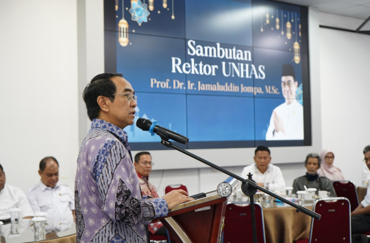 Rektor Universitas Hasanuddin, Prof. Jamaluddin Jompa. (Foto: Unhas)