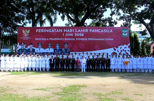Hari Lahir Pancasila 2026 di Pematangsiantar Berlangsung Khidmat, Wali Kota Ajak Warga Perkuat Persatuan