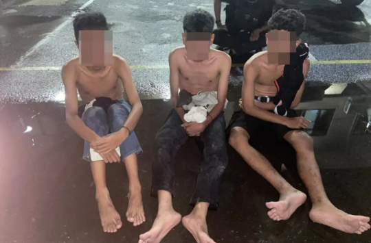 Polres Pematangsiantar amankan tiga remaja saat hendak melakukan tawuran