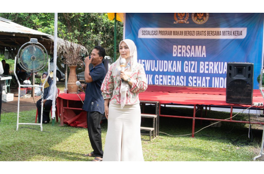 Komisi IX DPR RI dan Badan Gizi Nasional (BGN) sosialisasikan program strategis Makan Bergizi Gratis (MBG)