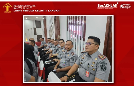 Kalapas Pemuda Langkat Raymon Andika Girsang saat mengikuti rapat kunker Komisi XIII DPR RI