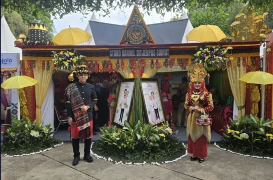 Stan Kanwil Ditjenpas Sumut) di ajang IPPAFest 2025 di Lapangan Banteng, Jakarta Pusat, Senin 21April 2025 (foto: humas lapada Langkat)