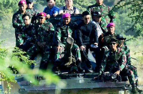 Kas Kormar Tinjau Uji Amunisi BMP-3F di Baluran, Pastikan Kesiapan Tempur Marinir Makin Optimal