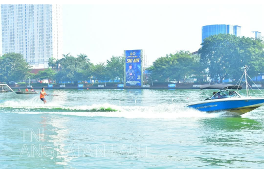 Cabang olahraga ski air  Kasal Cup 2025 (Foto: Dispen AL)