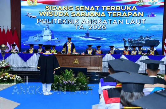 Kasal Lantik 240 Perwira Remaja AAL Angkatan 71, Tekankan Integritas dan Profesionalisme
